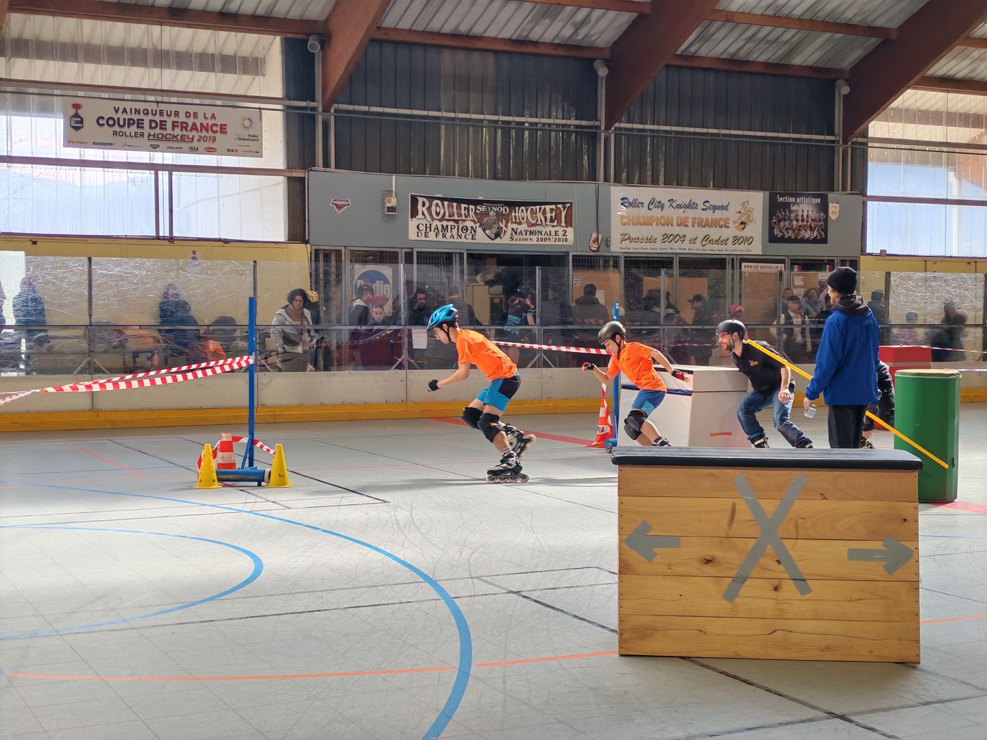 Skate cross à Annecy