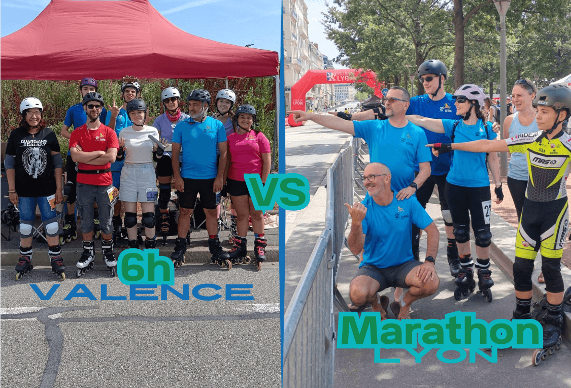 6h de Valence VS Marathon de Lyon
